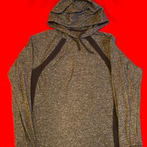 Long sleeve hooded shirt